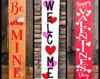 Valentinstag Zeichen, Valentinstag Dekoration, Willkommensschild, lehnendes Zeichen, Hausdekoration, Valentinstag, Valentinstag, Valentinstag, Valentinstag