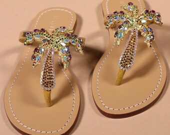 【COLOR iN ID】Palm tree suede tassel flip-flops ZTTD Fashion Spring And Summer Women Slippers Flip Flops