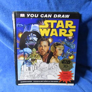 You Can Draw: Star Wars - How To Figures - Bonnie Burton - Artist Reference Book - HC -  Photo Illustrated.