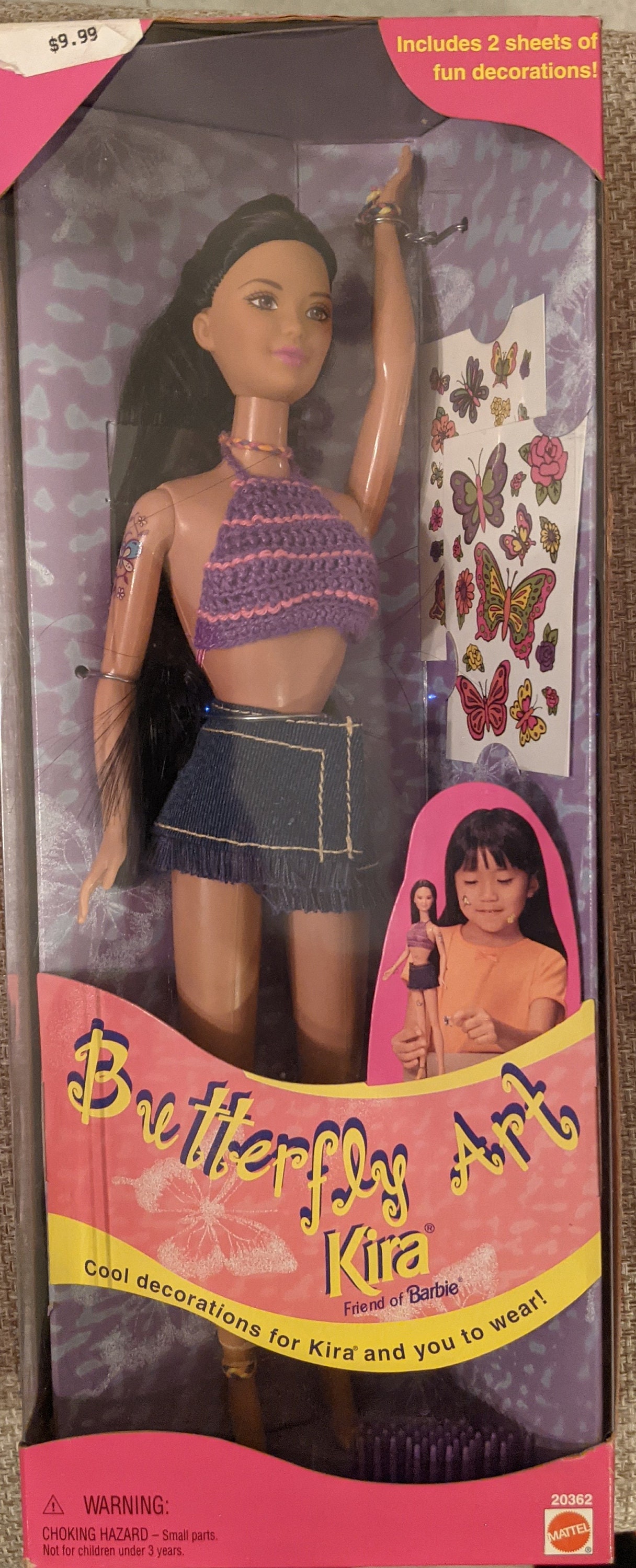1998 Butterfly Art Kira Etsy