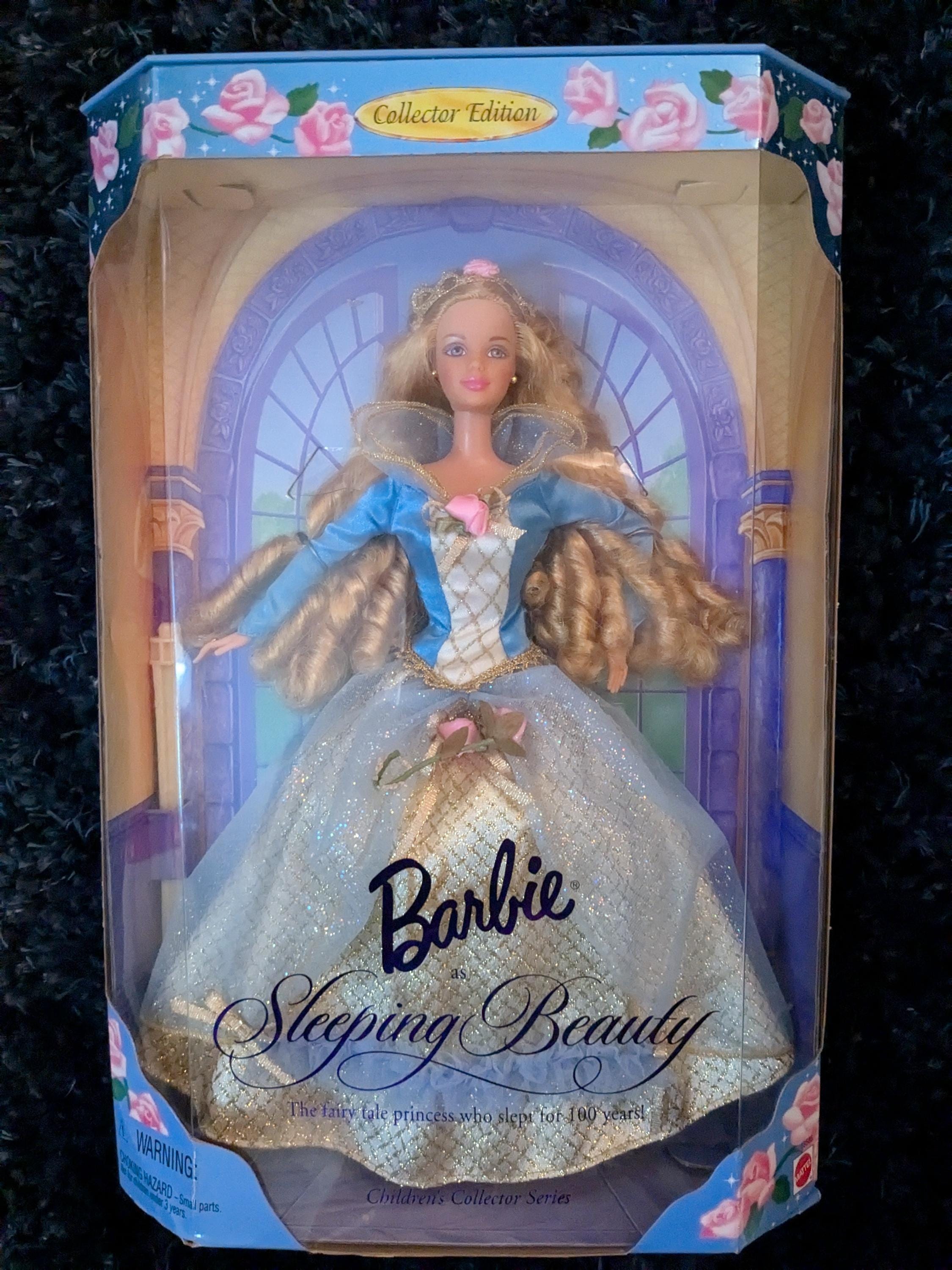 バービースリーピングビューティー Vintage Sleeping Beauty Barbie - Etsy Canada