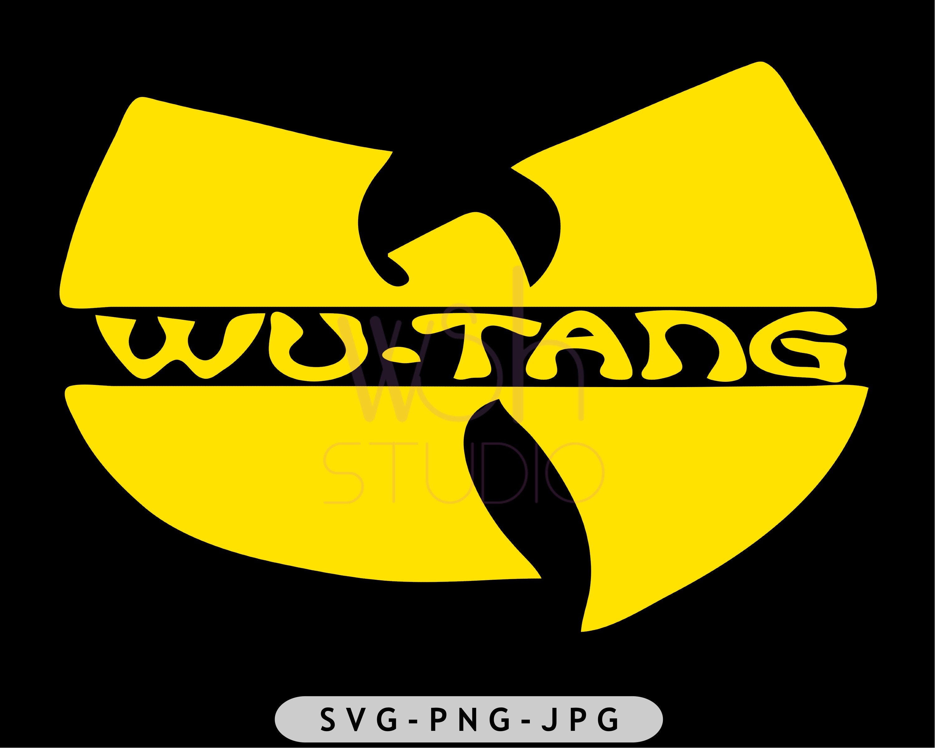  Wu Tang Clan Logo Snowflakes Yellow Black White Ugly