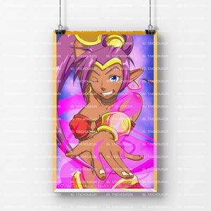 Half-Genie Hero 11x17 Print