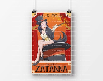 Zatanna 11x17 Print