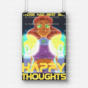 Happy Thoughts 11x17 Print