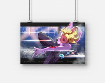 What's Up Danger? Spider-Gwen 17x11 poster