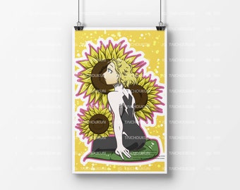 Sunflower Spider-Gwen 11x17 Poster