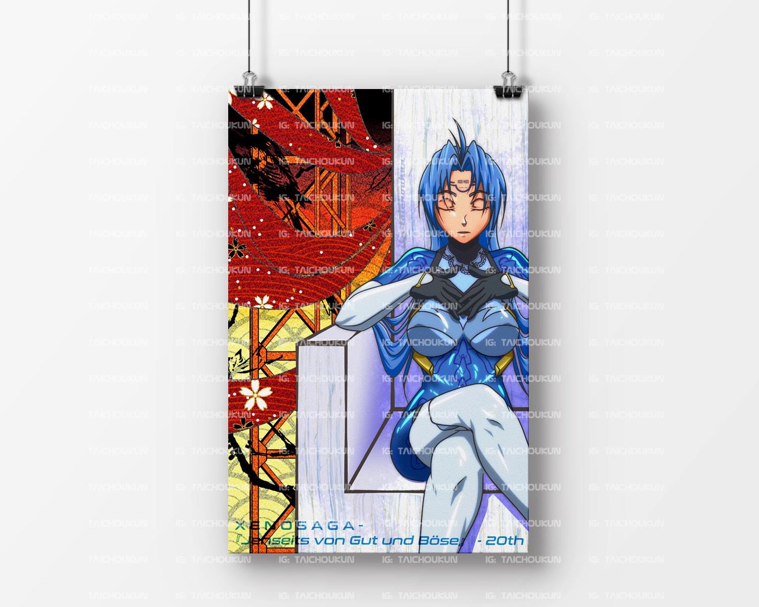 thumbnail image 2 of KOS-MOS FIX Xenosaga Art Book, Designer's Kosmos Doujin From C100, Japanese & English 2 of 5