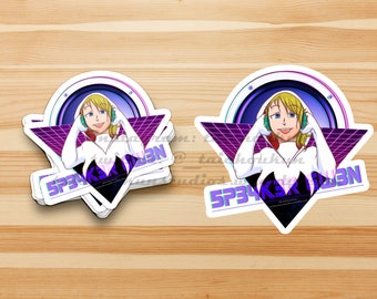 Spider-gwen "SpeakerGwen" sticker