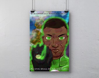 John Stewart 11x17 print