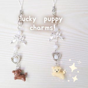 Lucky Puppy Heisei Retro Juminocore Trinket Keychain / Bag Charm