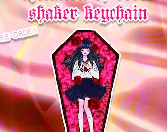 Lychee Hikari Club - Execution of Roses Kanon Gothic Anime Girl Coffin Shaker Keychain (PREORDER)