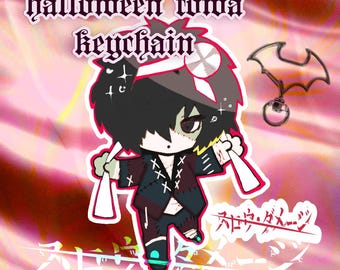 Slow Damage Towa Halloween Keychain (2" Holographic Acrylic) PRE ORDER