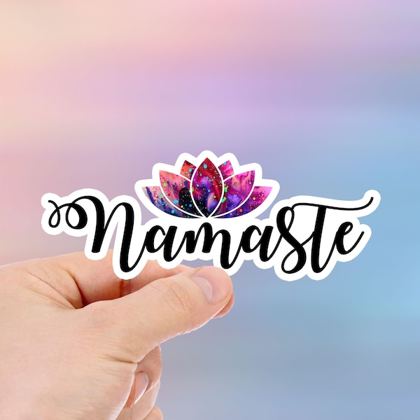 Lotus Flower Stickers, Meditation Stickers, Ultimate Meditation, Namaste Stickers, Stickers, Yoga Stickers, Zen Buddhism Stickers Item024