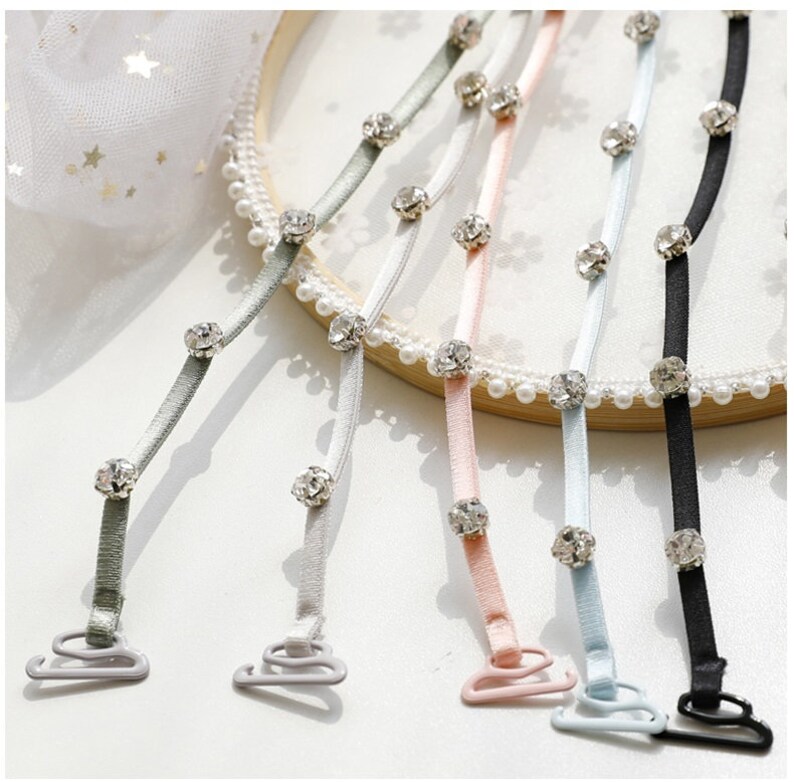 Rhinestone Bra StrapDecorative Bra Straps Dress Wedding Party Etsy