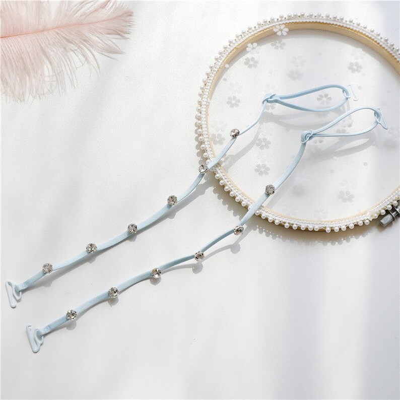 Rhinestone Bra StrapDecorative Bra Straps Dress Wedding Party Etsy