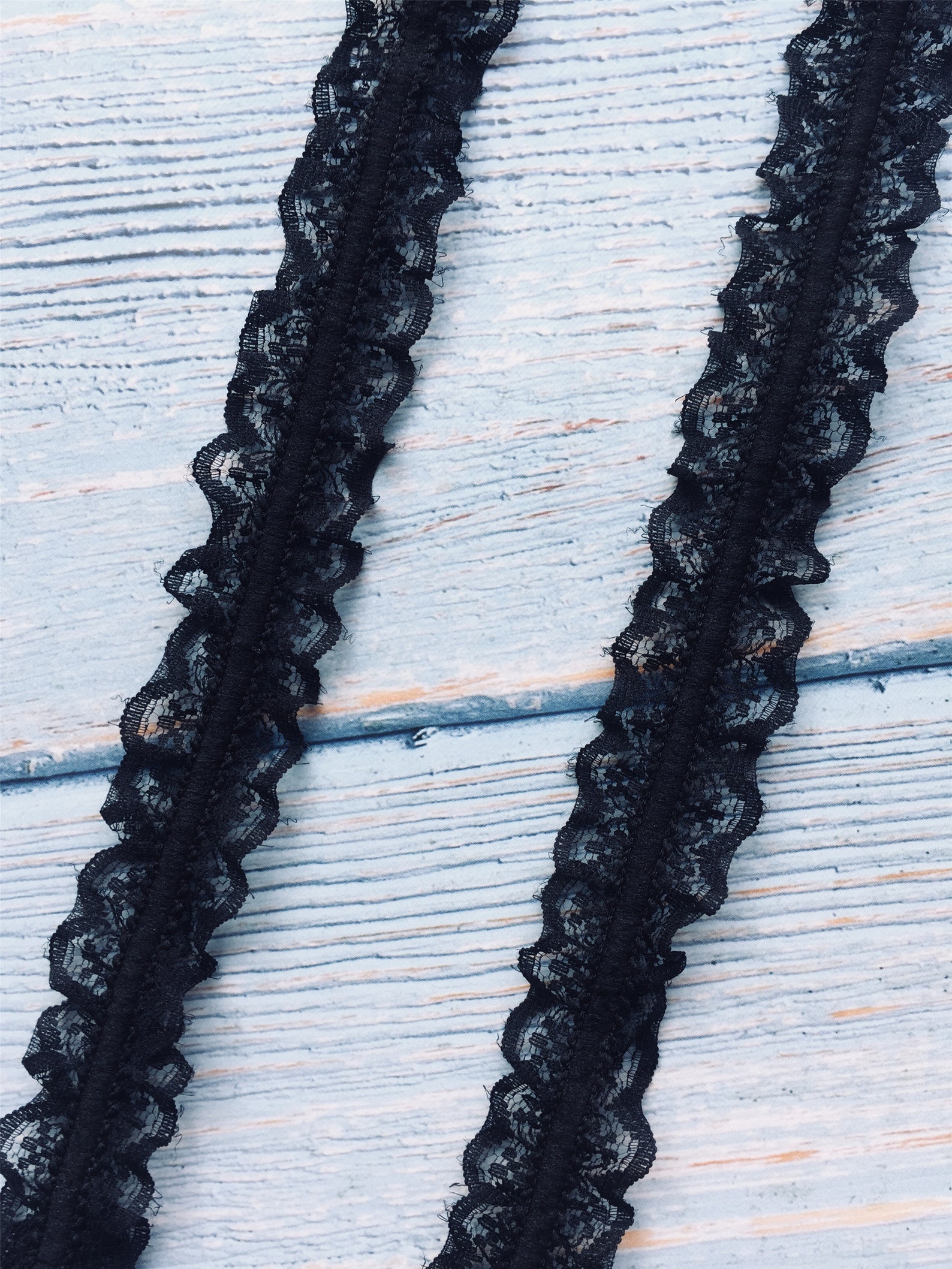 Black Lace Bra Strap Etsy