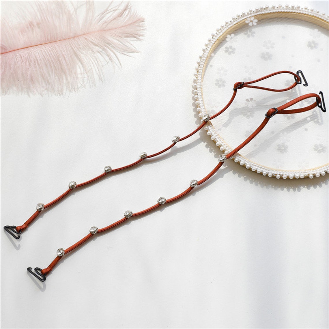 Rhinestone Bra StrapDecorative Bra Straps Dress Wedding Party Etsy