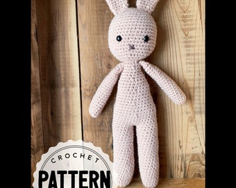 Large Bunny Pattern, Crochet Bunny Pattern, Bunny Amigurumi