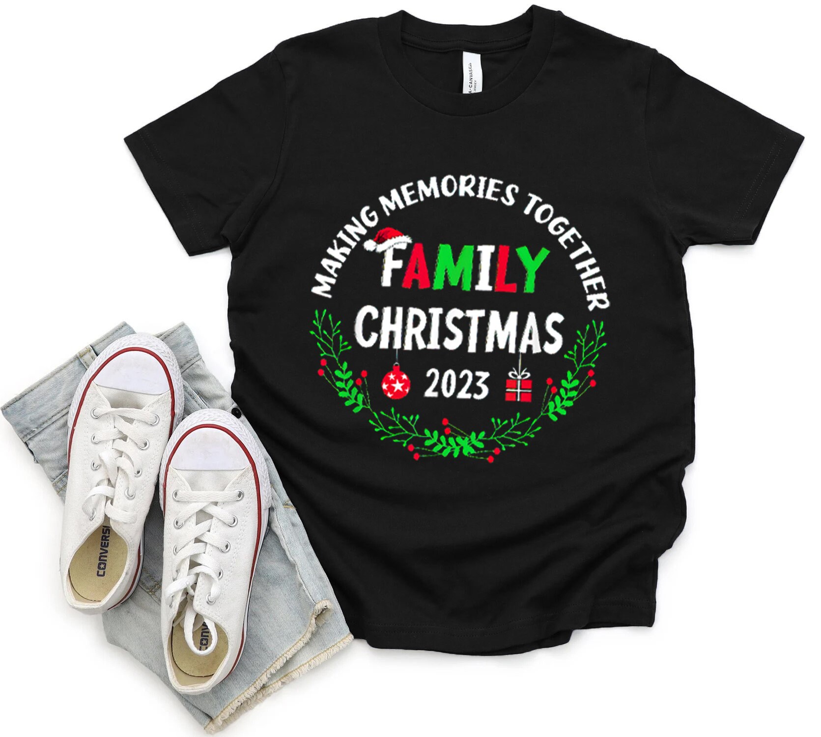 Matching Family Christmas Shirt 2023 Making Memories Together - Etsy