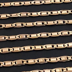 14 K Yellow Gold 1.8mm Valentino Chain Necklace 18", 20", 22", 24" Best-Selling Perfect Gift image 3