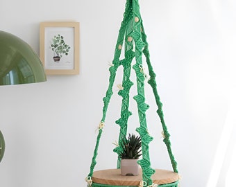 Beginner Level / PDF Macrmae Patterns for Plant Shelf/Pdf Tutorial for How to Macrame Plant Hanger,Macrame PDF Instruction,Housewarming Gift