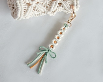 MACRAME PATTERN, Macrame Keychain, Boho Keychain, Macrame Car Hanger, Handmade Keychain