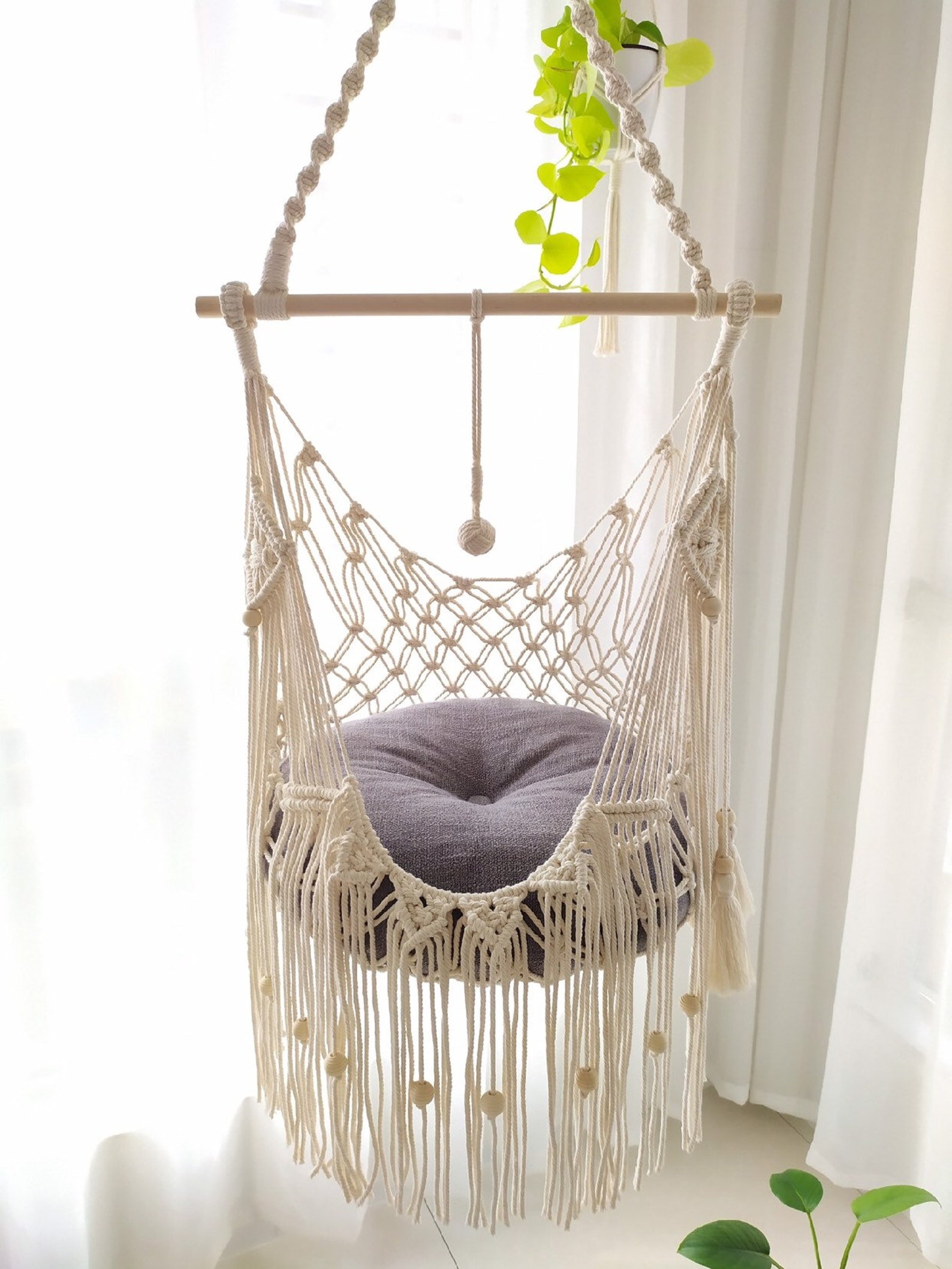 DIY Macrame Cat Bedding Hanging Cat House Cat Swing Hanging Etsy