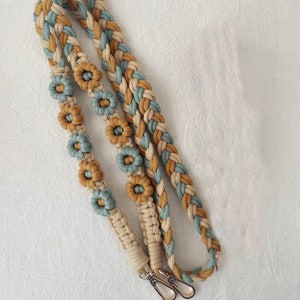 BEGINNER LEVEL / Macrame Tutorial / Learn Macrame / Macrame Bag Strap / Macrame Bag Hanger / Macrame Strap / PDF Pattern/English Version