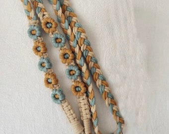 BEGINNER LEVEL / Macrame Tutorial / Learn Macrame / Macrame Bag Strap / Macrame Bag Hanger / Macrame Strap / PDF Pattern/English Version