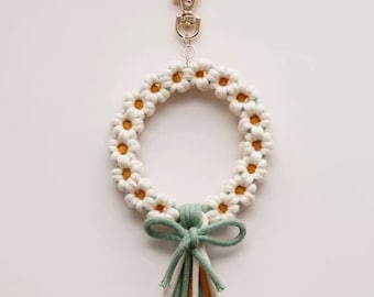 ANFÄNGERSTUFE / Makramee Schlüsselanhänger Muster / Makramee Taschenbügel Muster / Makramee lernen / Makramee Muster Pdf / Muster Pdf / Englische Version