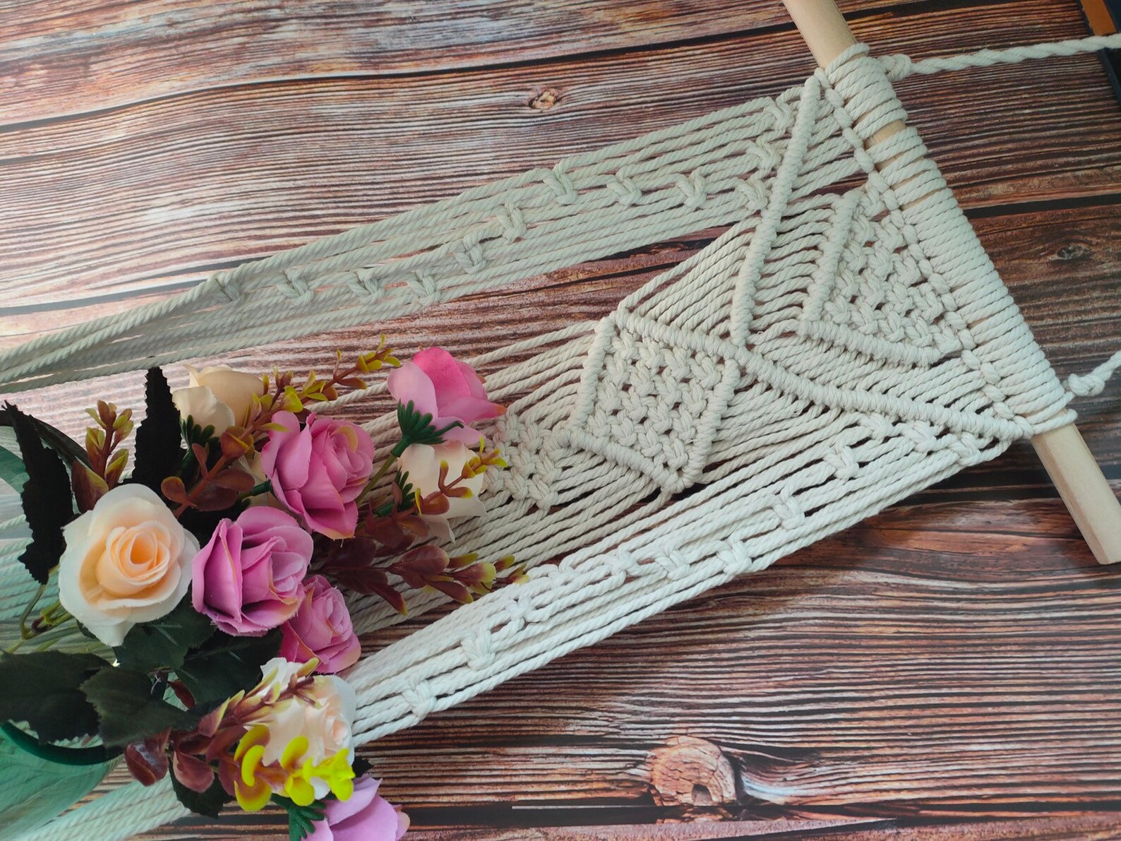 6 Pack Macrame Plant Hangers Set of 6 Boho Plant Hangers | Etsy