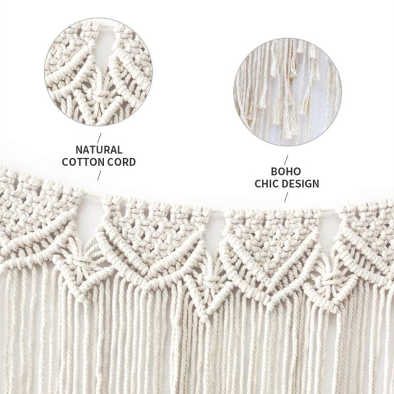 Large Macrame Wall Hanging Boho Wedding Hanger Wedding Etsy