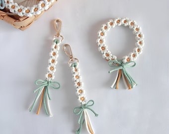 2 PDF für Macrame Schlüsselanhänger Muster und Makramee Taschenbügel Muster / Makramee lernen / Makramee Pdf Muster / Pdf Muster / englische Version