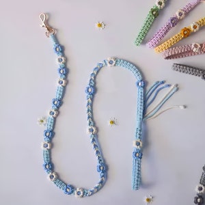 Beginner Level / PDF Macrmae Patterns for Dog Leash / Pdf Tutorial for How to Macrame Pet Leash, Macrame PDF Instruction