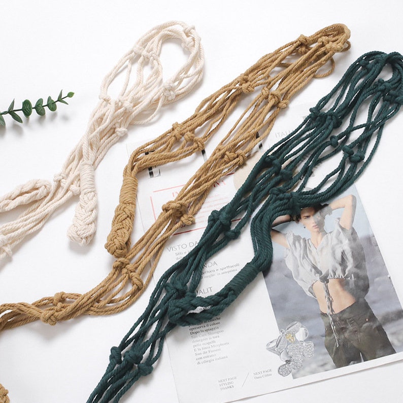 Macrame Toilet Paper Holder Toilet Paper Hammock Hanging Etsy