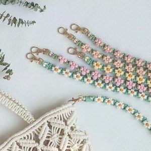 TUTORIAL DE MACRAMÉ / Aprender Macramé / Correa de bolso de macramé / Correa de cámara / Kit de macramé diy / Patrón PDF / Nivel principiante / Versión en inglés