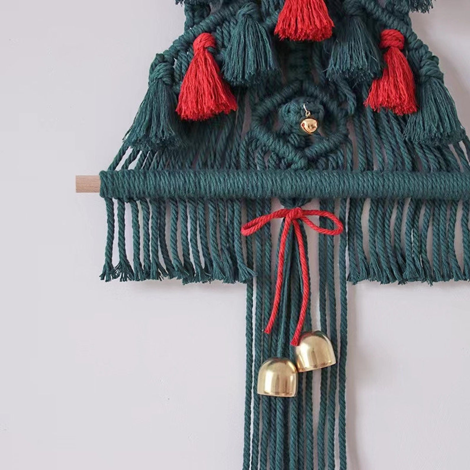 BEGINNER LEVEL / Macrame Tutorial / Learn Macrame / Macrame Christmas ...