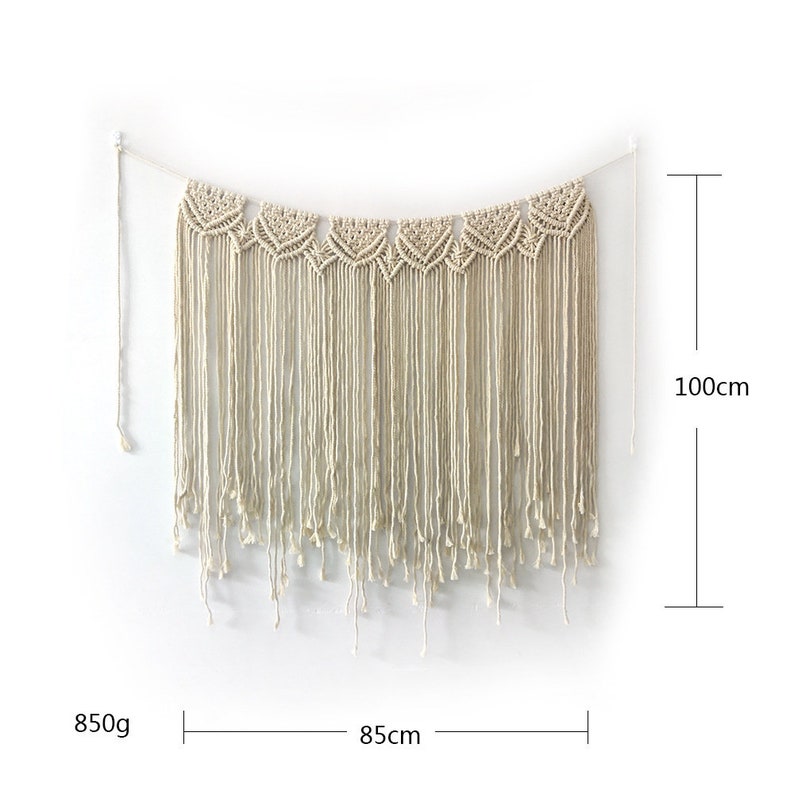 Large Macrame Wall Hanging Boho Wedding Hanger Wedding Etsy