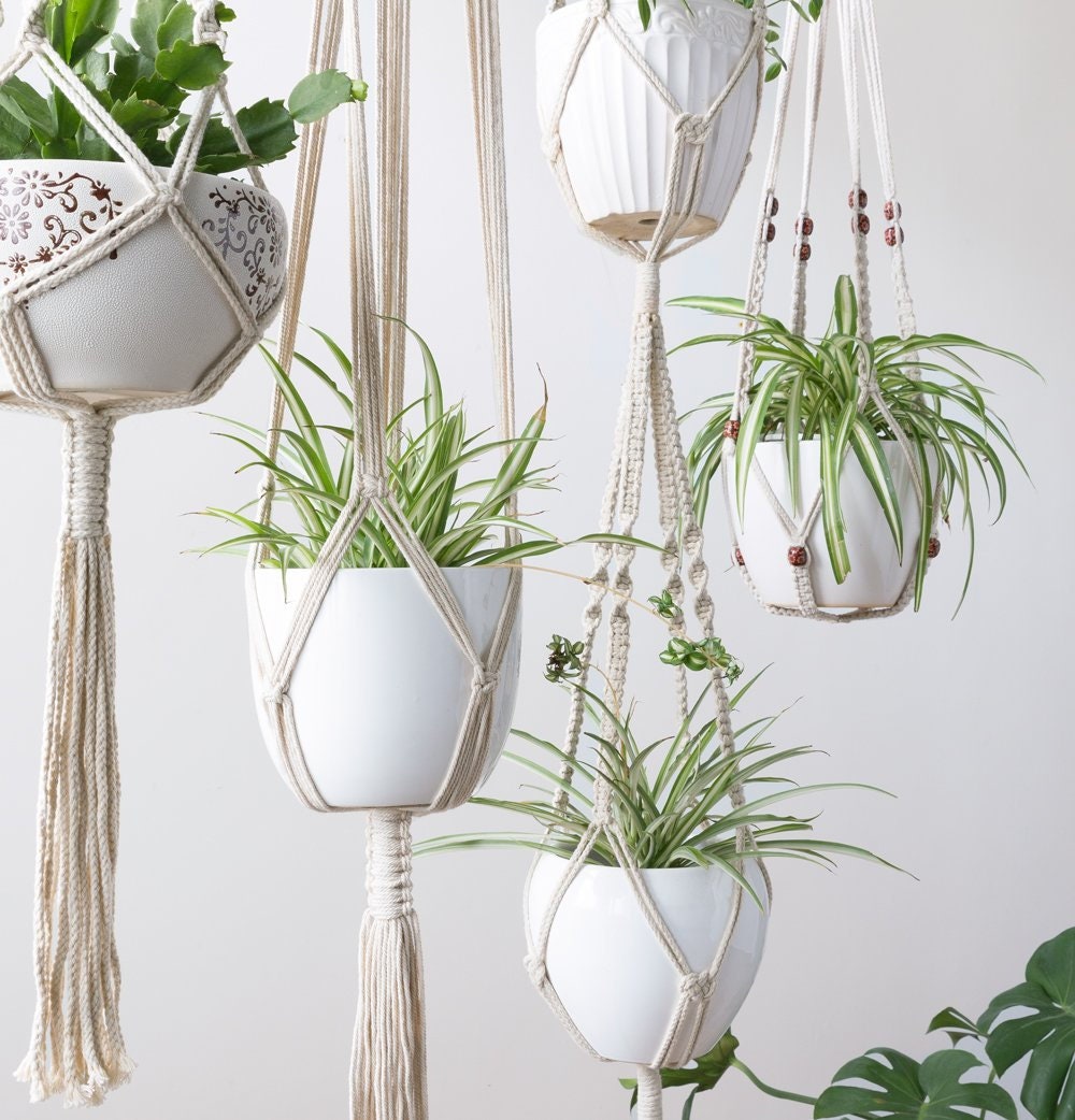 Macrame Plant Hanger Kit-4 Rings, 1 count - Smith's Food and Drug