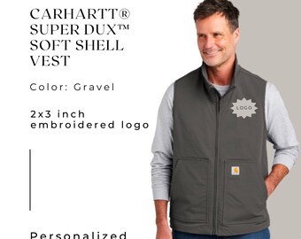 Bulk Order, Personalized Workwear, Carhartt® Super Dux™ Soft Shell Vest