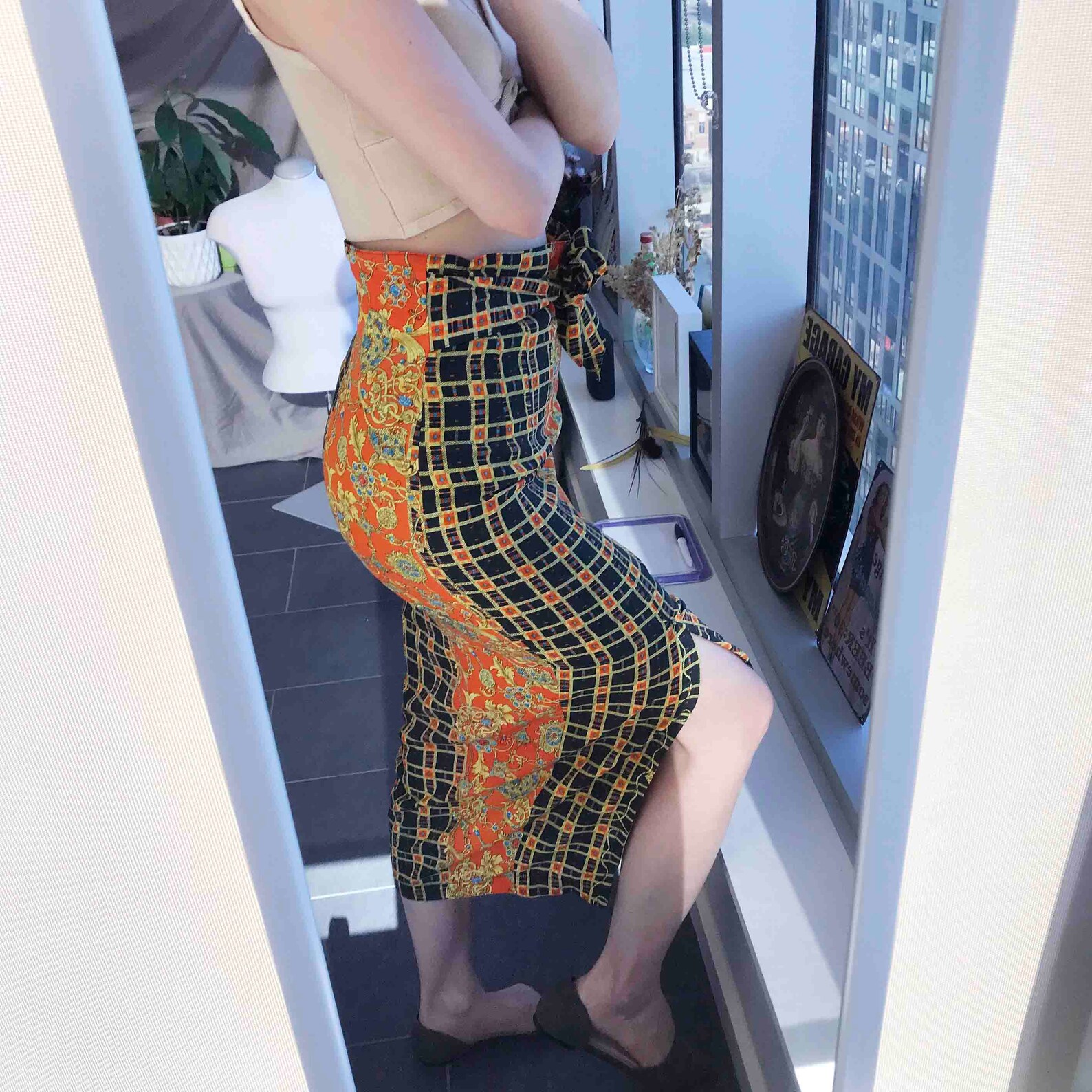 japanese maxi skirt