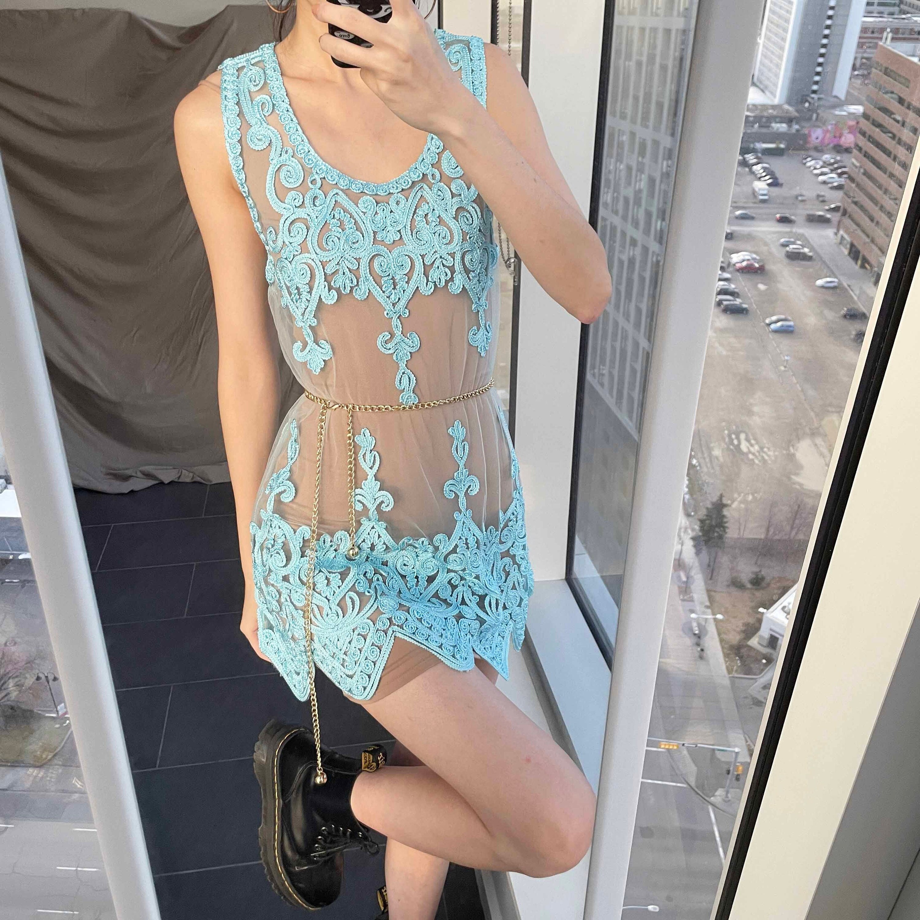 dressedundressed SEE THROUGH Flower Best 種類豊富な品揃え www