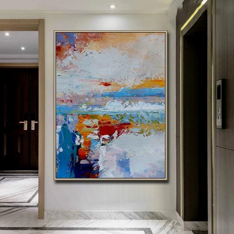 Extra Large Abstract Art, Original Texture Abstract Painting, Hand ...