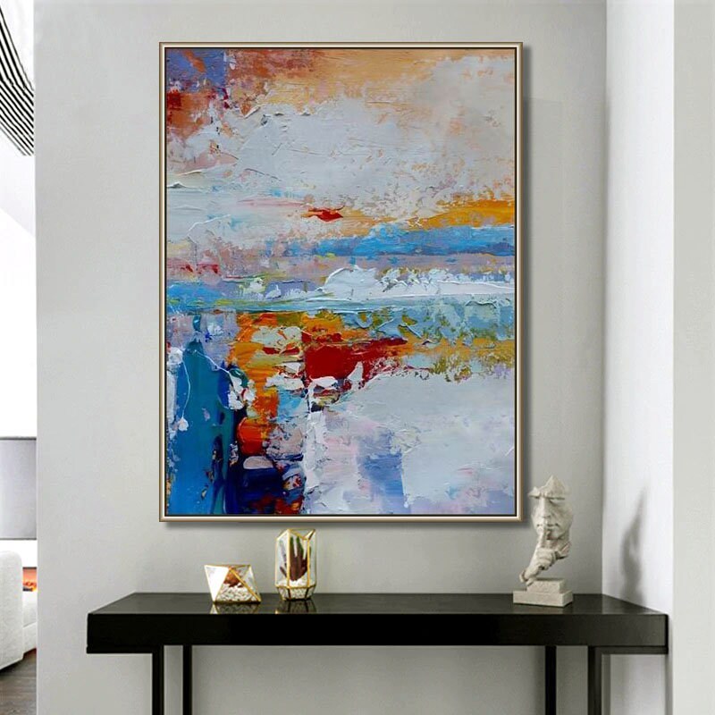 Extra Large Abstract Art, Original Texture Abstract Painting, Hand ...