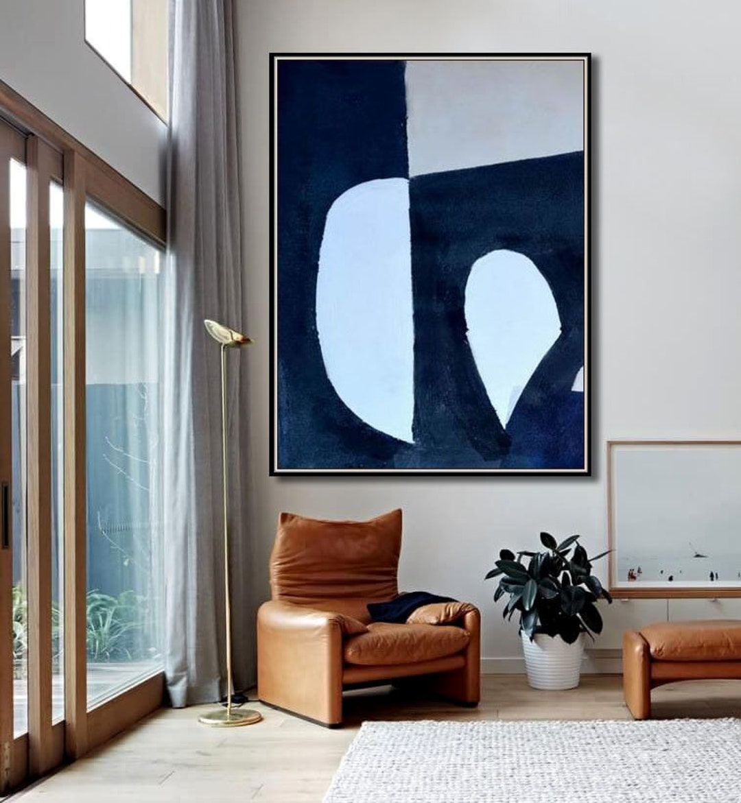 Hand Painted Large Canvas Painting, Abstract Painting, Texture Wall Art