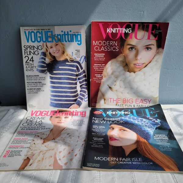 Vogue Knitting Book - Etsy