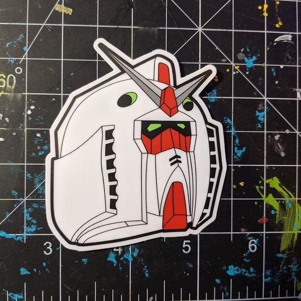 RX-78-2 Goofy Gundam Original Series Animation Version Slap/Sticker