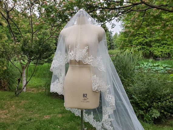 ベネチアンレースベール、クロシェレースベール、ウェディングベール