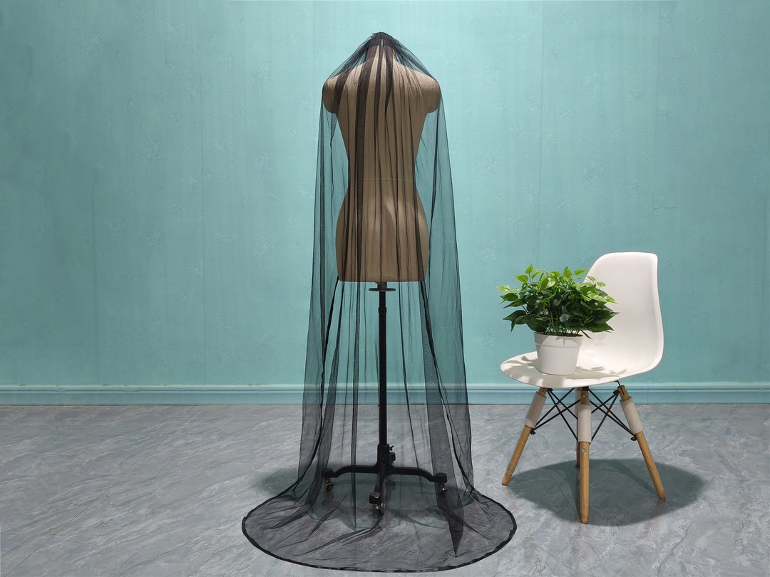 Ribbon Edge Italian Tulle Bridal Veil